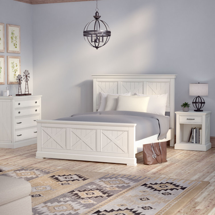 Sand & Stable Lana Solid Wood Standard 3 Piece Bedroom Set & Reviews Wayfair